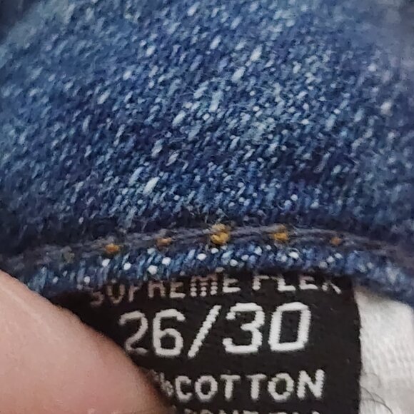 Rue21 Premium Supreme Flex Destroyed Skinny Cotton Span Jeans Mens Size 26/30 - Picture 15 of 16